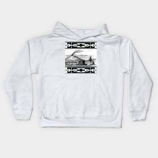 Old School Lodge Kids Hoodie